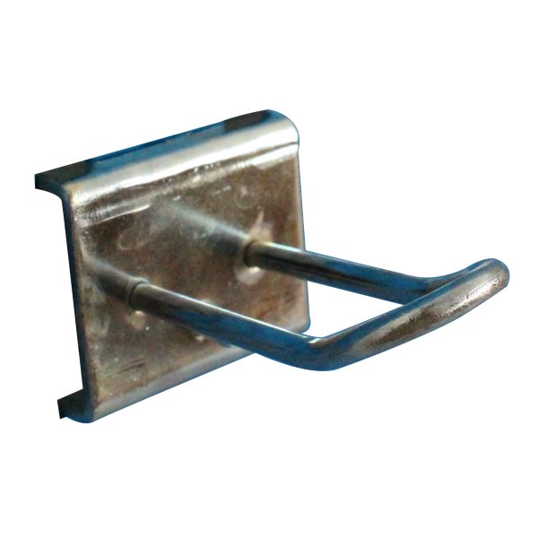 Dobbelt krog med rund snude 100 mm. 4 mm.