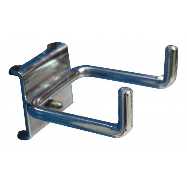 Dobbelt vrktjskrog 45 mm. 90 grader 6 mm. Bredde 45 mm.