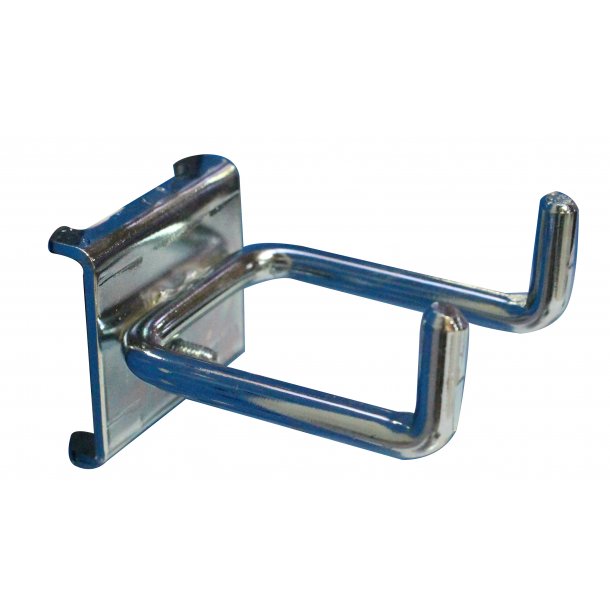 Dobbelt vrktjskrog 45 mm. 90 grader 6 mm. Bredde 35 mm.