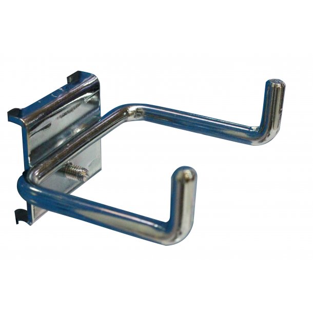 Dobbelt vrktjskrog 45 mm. 90 grader 6 mm. Bredde 60 mm.