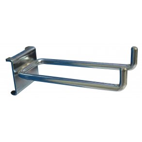 Dobbelt vrktjskrog 100 mm. 90 grader 6 mm. Bredde 35 mm.