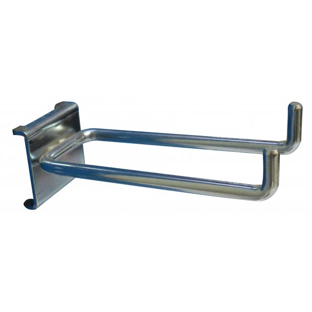 Dobbelt vrktjskrog 100 mm. 90 grader 6 mm. Bredde 35 mm.