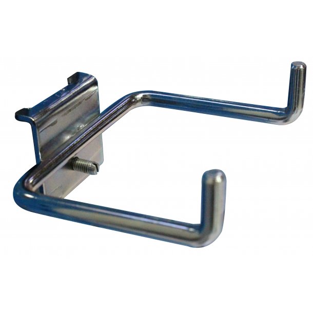 Dobbelt vrktjskrog 65 mm. 90 grader 6 mm. Bredde 80 mm.