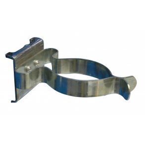 Fjederklemme med bagplade, 50 mm.