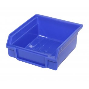 Plastkasse til hylde.