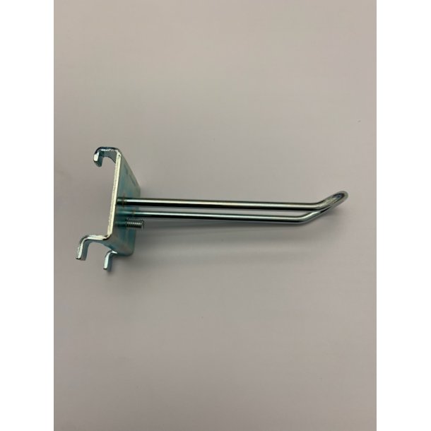 Dobbelt varekrog med rund snude, 50 mm. �4 mm.