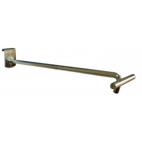 Krog til krogstang, med hyldeforkantsliste, 200 mm. 6 mm.