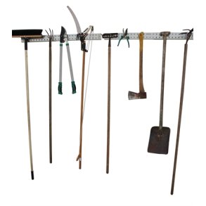 Ophngsst til haveredskaber-1 - 11 dele.