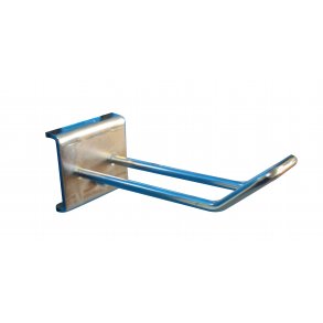 Dobbelt varekrog med firkantet snude, 100 mm. �4 mm.